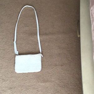 White small purse